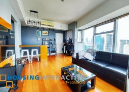 semi furnished 1br unit with parking for sale at the beaufort