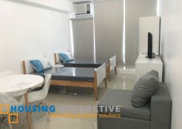 fully furnished studio unit for lease in stratosphere