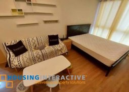 fully furnished studio unit for lease at the lerato