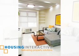 fully furnished with 2br and t&b in one lafeyette square makati