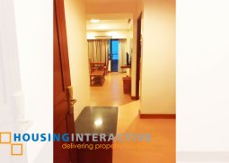 a fully furnished 1 bedroom unit for lease in malayan plaza pasig