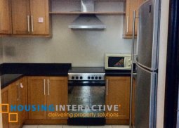 a fully furnished 2 bedroom unit for lease at one serendra