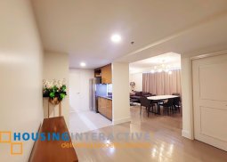 fully furnished 3-bedroom unit for rent in proscenium at rockwell