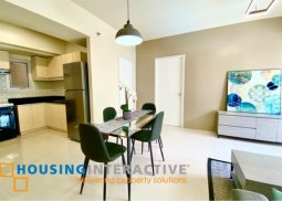 a fully furnished 3-bedroom unit for leasein the montane - bgc