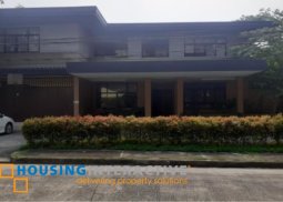 semi furnished 5br two storey house for sale/lease in ayala alabang