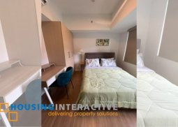 fully furnished 2-bedroom unit with balcony for rent in verve residences