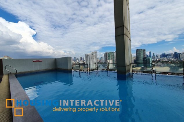 fully furnished studio type in antel spa suites