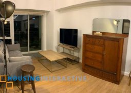 fully furnished large 1br unit for lease in verve residences
