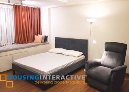 fully furnished studio unit for lease in shang salcedo place