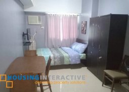 fully furnished studio unit for rent in the beacon