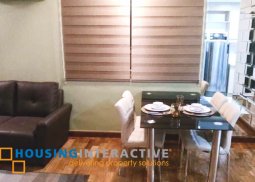 fully furnished studio unit for rent in mosaic tower