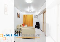 fully furnished unit for rent in tower 2 the columns ayala