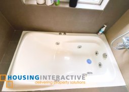 elegant 3-bedroom bi-level unit for rent in w tower