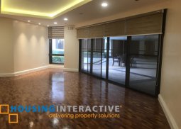 semi furnished and renovated 3br unit at ritz tower makati