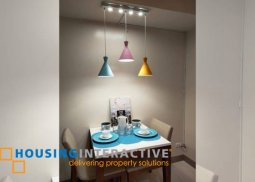 fully furnished 1br unit for lease in one uptown residences