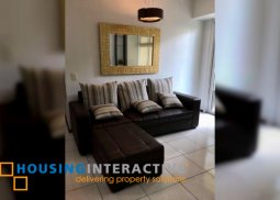 fully furnished 2br with balcony for lease in two serendra