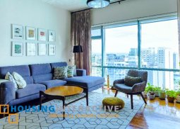 fully furnished 2-bedroom unit for sale/rent in one legaspi park