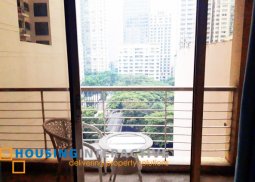 elegant studio unit with balcony for sale/rent in paseo parkview suites