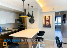 fully furnished 2br unit for lease at the columns legazpi