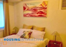 fully furnished 1-bedroom unit for rent in the lerato