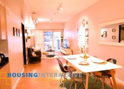 fully furnished 1br unit with balcony in two maridien