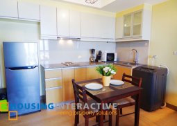 fully furnished studio unit for lease in venice luxury residences