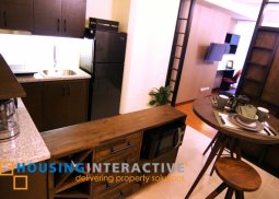fully furnished studio unit for sale in paseo de roces