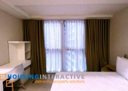 fully furnished 1br unit for lease in uptown parksuites