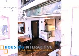 fully furnished 1br loft unit at mosaic tower