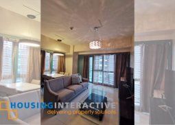 fully furnished 2-bedroom unit with balcony for rent in one uptown residences