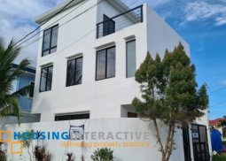 modern 3-storey, 4-bedroom corner house with roof deck for sale in katarungan village
