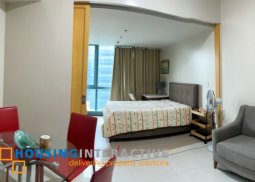 furnished 1br unit for lease in one uptown residences