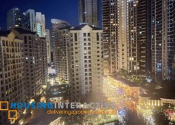 fully furnished 3br loft for sale at the fort residences