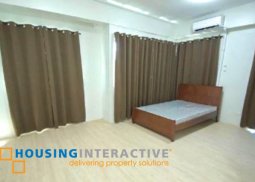 semi furnished 1br unit for lease in river green residences