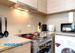 fully furnished studio unit for lease in one shangri-la place