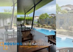 grand & high-end house with pool for sale in ayala southvale