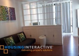 fully furnished 1br unit for lease in bellagio one
