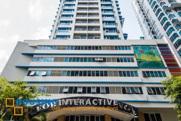 fully furnished studio unit for lease in fort palm spring