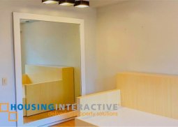 semi-furnished studio unit with balcony for sale/ rent in two serendra