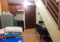 fully furnished 1br loft for sale in mckinley park residences