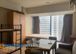 fully furnished studio unit for sale in three central