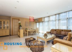fully furnished 3br unit for lease at the luxe residences