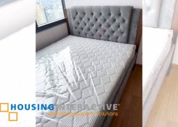 fully furnished 2-bedroom unit with balcony for rent in the rise