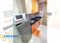 fully furnished 1-bedroom unit with balcony for rent in breeze residences