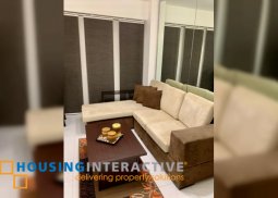 fully furnished studio unit for lease in two serendra