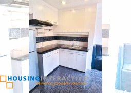 semi furnished 2br loft unit for rent in bellagio two