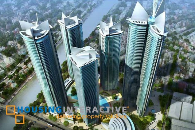 fully furnished studio unit for lease at proscenium