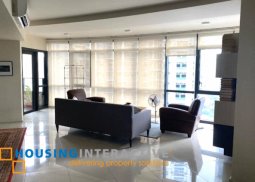 fully furnished 3-bedroom unit with balcony for rent in arya residences