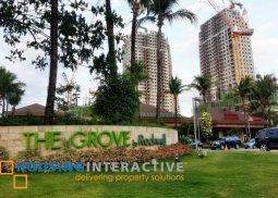 fully furnished studio unit for lease at the grove by rockwell, pasig