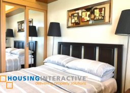 fully furnished 2br unit for lease at the trion towers